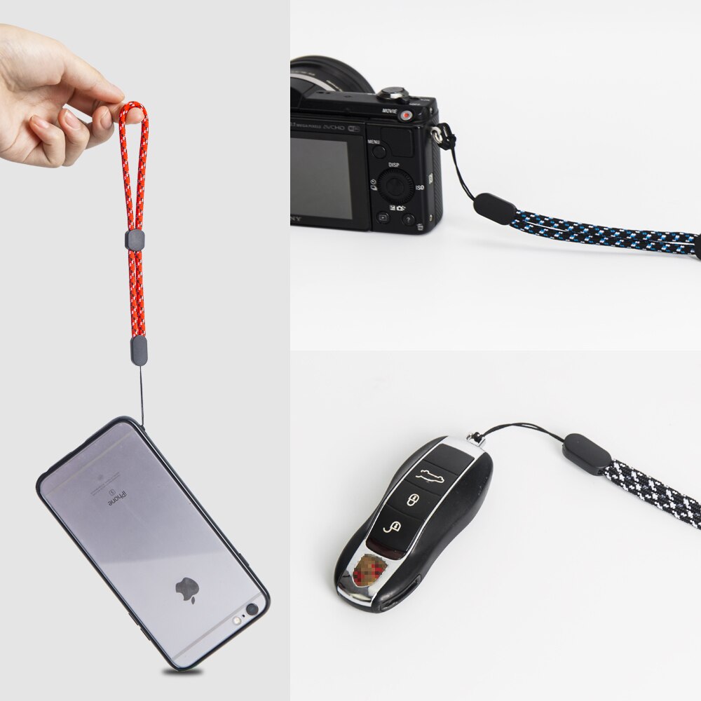 Ahowie Adjustable Hand Wrist Strap Hand Lanyard For IPhone Xiaomi CellPhone Camera GoPro Keys USB Flash Driver Electronic Device