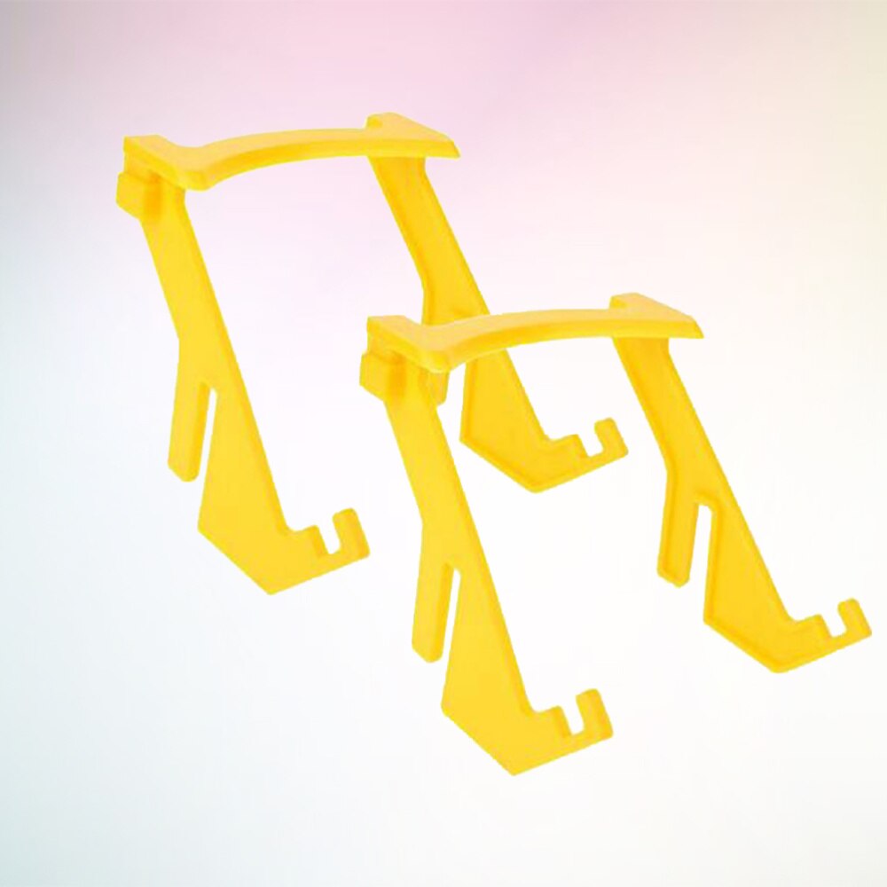 2pcs Plastic Bee Holder Honey Bucket Rack Frame Grip Holder Beekeeping Beekeepers Tool Bee Holder Rack Gardening Use Honey Stand