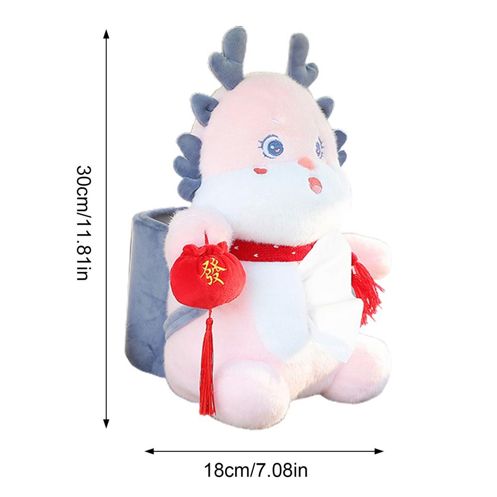 Cute Car Tissue Box Cute Dragon Car Organizer Backseat Car Seat Back Storage Bag Decorative Tissue Box Holder Backseat Tissue: Yellow