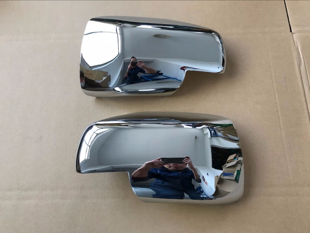 Chrome Wing Mirror Cover Voor Land Rover Discovery 3 / Freelander 2 / Range Rover Sport 2005