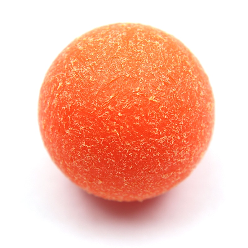 2 stk 36mm 1.42 "ru overflade orange fodboldbold fodbold bordbold solid plast fodboldbolde baby fod fodbold 09