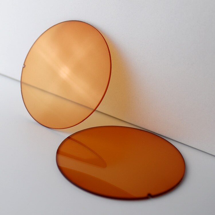 Amber Color Sunglasses Lenses Base Curve 2 EXIA OPTICAL E8 Series