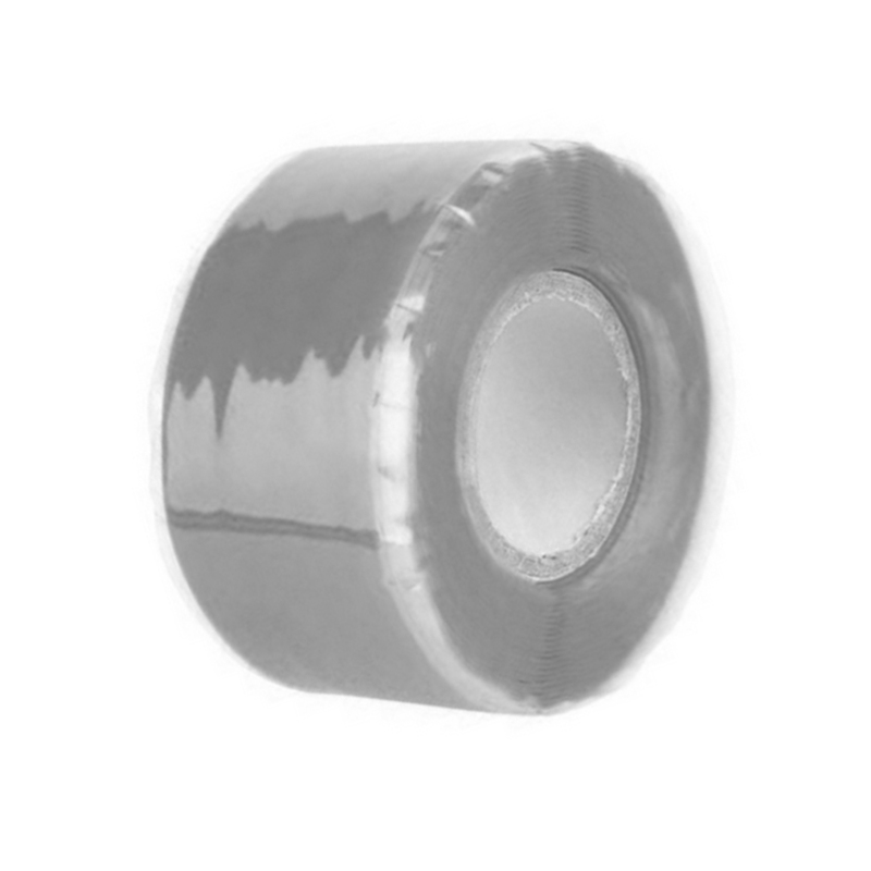 1.5M Waterproof Silicone Performance Repair Tape Bonding Rescue Home Water Pipe Plumbing Repair Tape Strong Pipeline Seal Tape: Grey