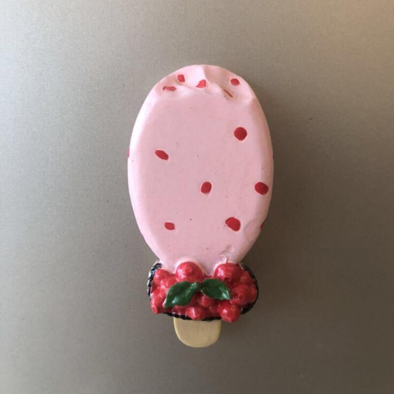 Creatieve Koelkast Stickers Kinderen Ijs Driedimensionale Hars Koelkast Magneet Koelkast Decoratie: Popsicle 5