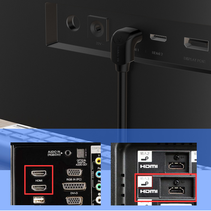 SAMZHE 4K HDMI 2,0 Kabel 90/270 Grad Winkel HDMI zu HDMI Kabel 2K * 4K 1M 1,5 M 2M 3M 5M 1080P 3D für TV PC Projektor PS3 PS4