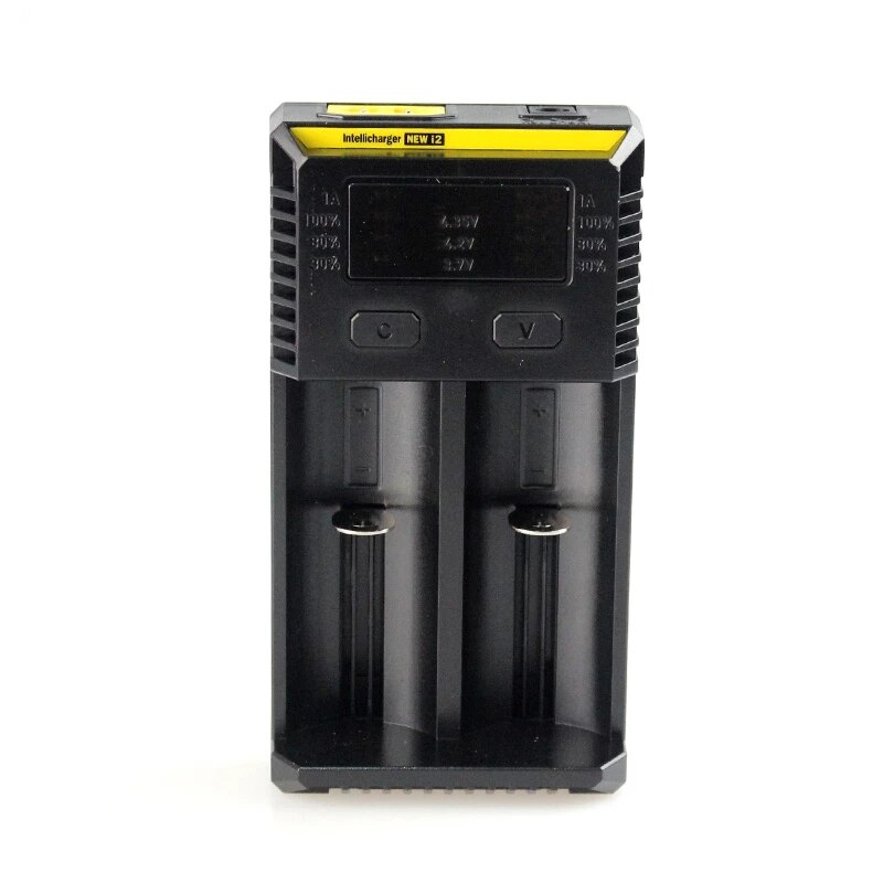 NITECORE NEUE i2 Intellicharger Batterie Clever batterie Ladegerät für Li-Ion/IMR Nicd 16340 10440 AAA 14500 18650 26650 batterien