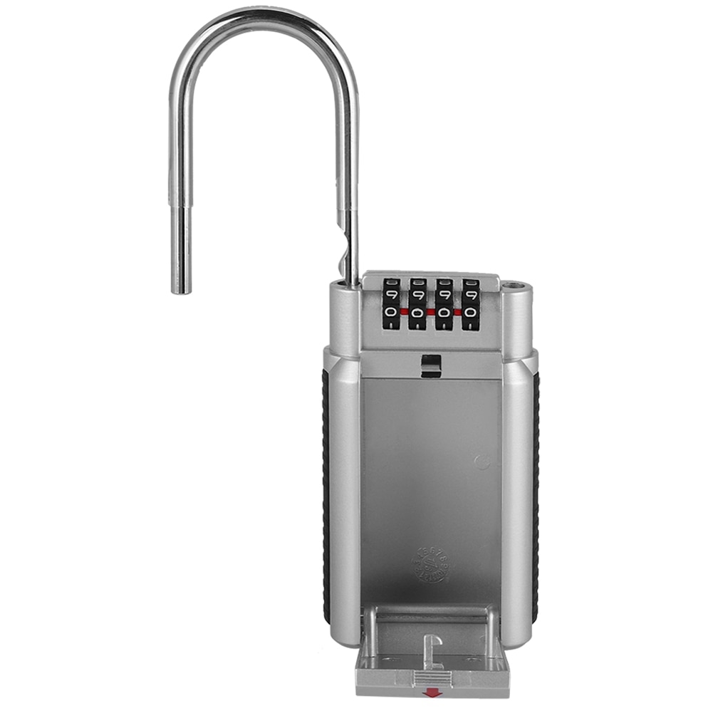 Metalen Wachtwoord Hangslot Key Safe Opslag Lock Box Lockbox Met 4 Cijfercombinatie Wachtwoord