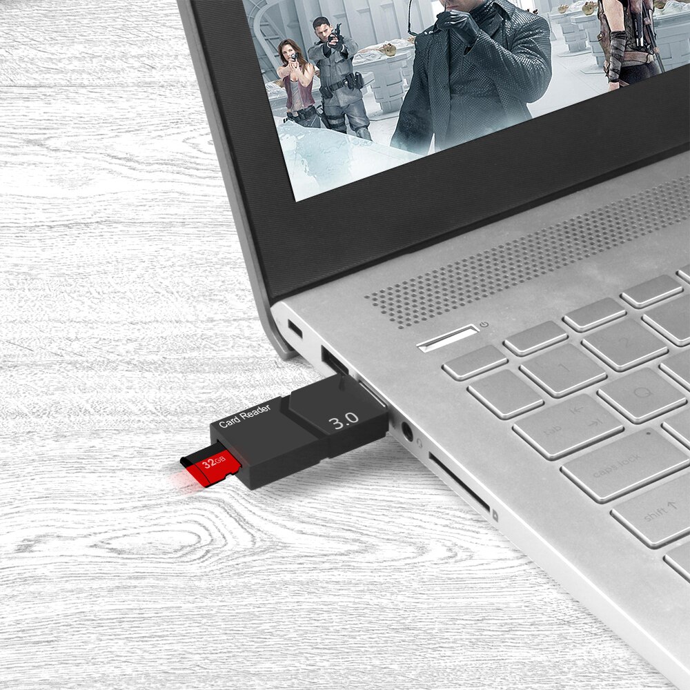 Kebidumei-lector de tarjetas USB 3,0, adaptador Micro SD inteligente, lector de tarjetas TF, escritor de tarjetas de