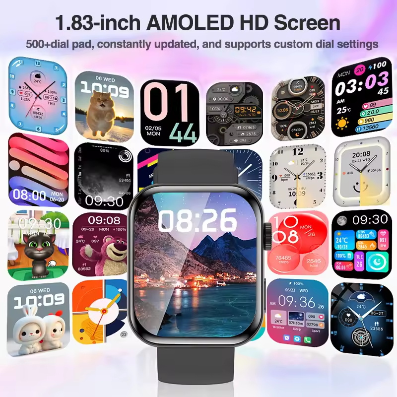 Versione globale Moda NUOVO Orologio Serie 11 Uomo Donna SmartWatch GPS Traiettoria Bracciale HD Bluetooth Chiamata sport Orologio impermeabile