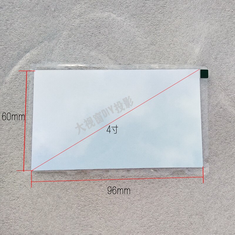 Vankyo Leisure 3 HD Projector DIY Led Insulating Polarizing Glass heat resistant For Protect LCD Screen Panel Glass Yellows