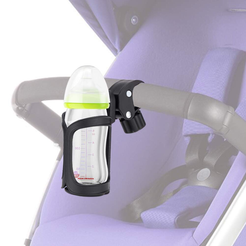 Pram Rack Stroller Cup Holder Rack Bottle Universal 360 Rota... – Vicedeal