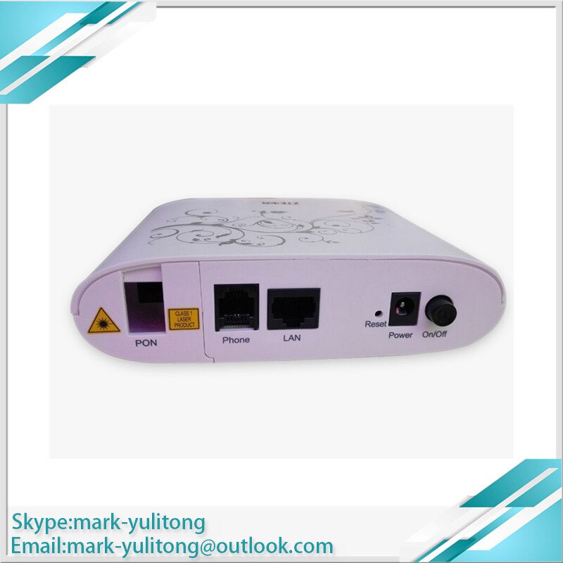 Original ZTE F411 ZXA10 EPON on ONT 1LAN + 1 Porta POTS Para FTTH Terminal FTP
