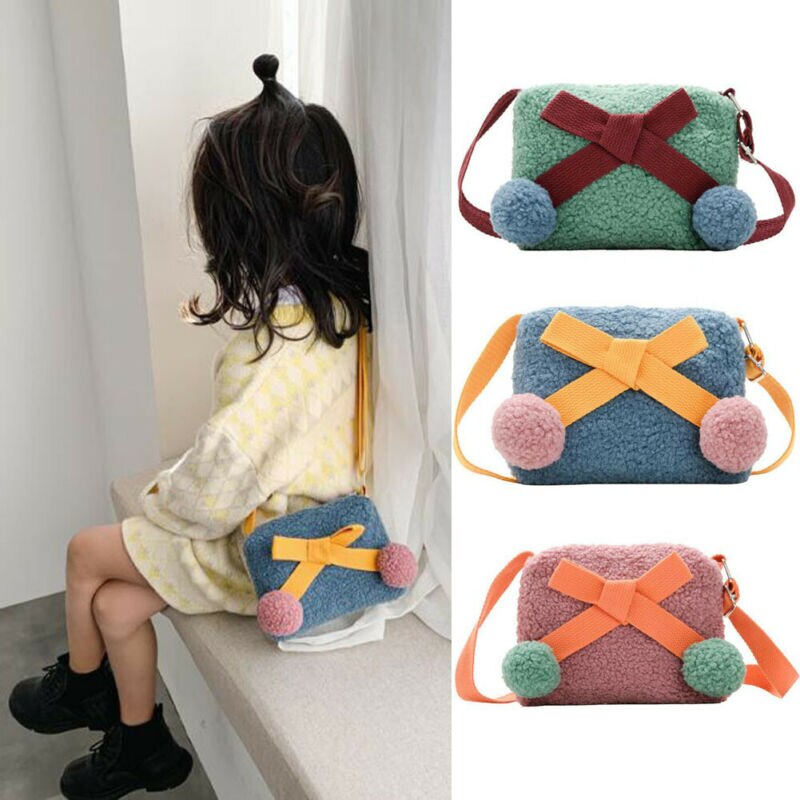 Sac à main à bandoulière pour enfants, sacoche princesse pour bébés, 3 couleurs,
