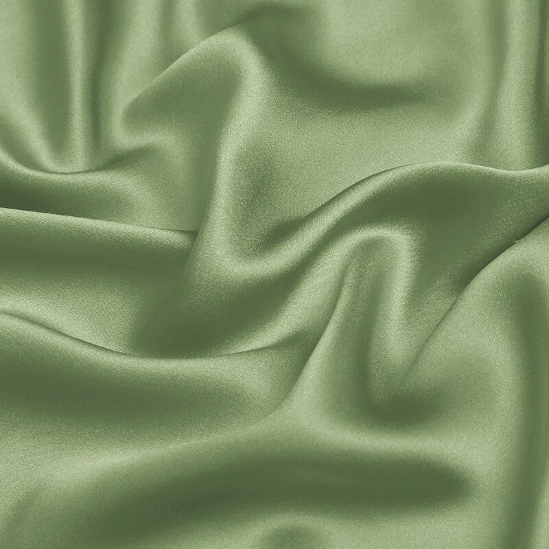 19MM Silk Fabric Solid Color Charmeuse Fabrics For DIY Sewing Width 113cm Natural Mulberry Silk: 19