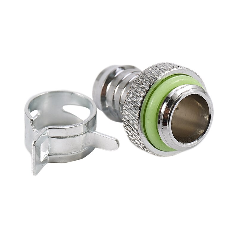 5Pcs Barb Fitting Water Cooling Radiator For G1/4 Chromed Copper Water-Cooled Heat Sink For Pc Computer