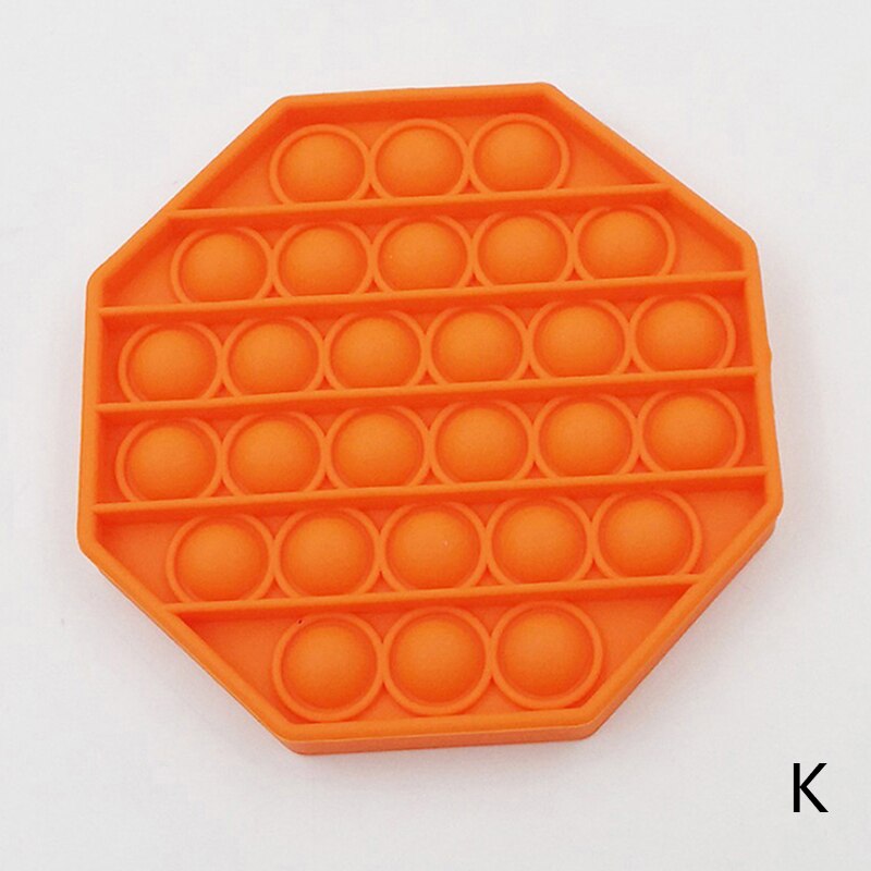 Push seine Silikon Sensorischen Zappeln Spielzeug Pop Blase Stress Relief Schiff Es Schnelle: Gold