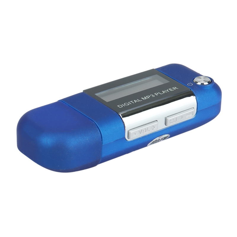Mp3 Player 4GB U Disk Music Player Supports Replaceable AAA Battery, Recording