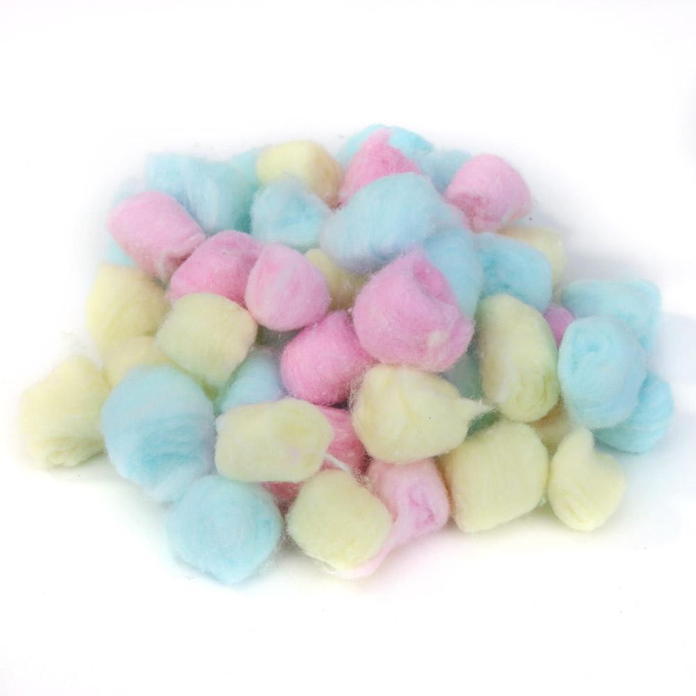 Rato de algodão de bolas para uso doméstico, rato hamster quente, gaiola de enchimento, animais pequenos: Multicolor