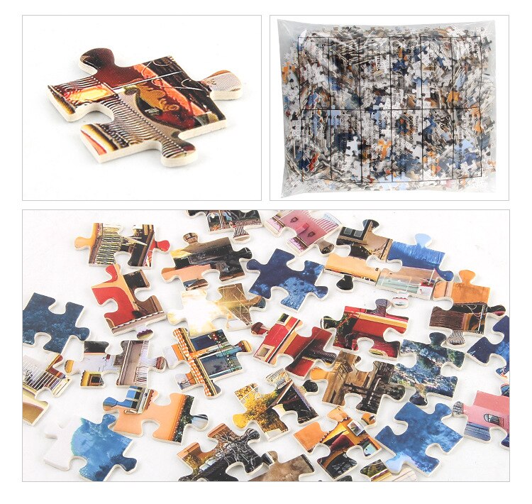 1000 peças de papel jigsaw puzzle paisagem positano brinquedos educativos para crianças adultos muito engraçado família jogos q1035 70x50cm