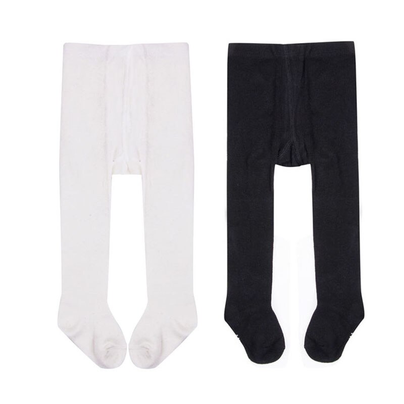 Collants printemps/automne pour bébés filles | Collants en coton doux, tricotés, pour nourrissons, 4 pièces/lot