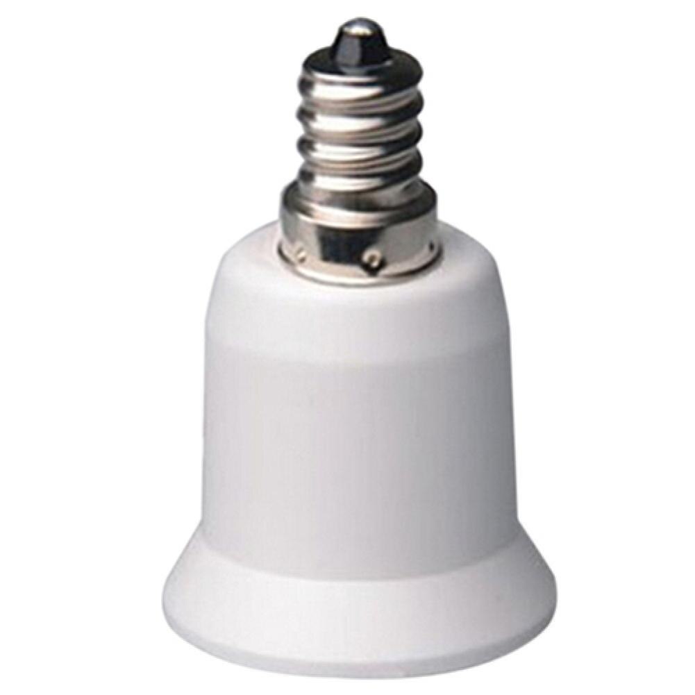 Fireproof Plastic Converter E12 to E26 / E27 Adapter Conversion Socket Socket Light Bulb Adapter Lamp Holder