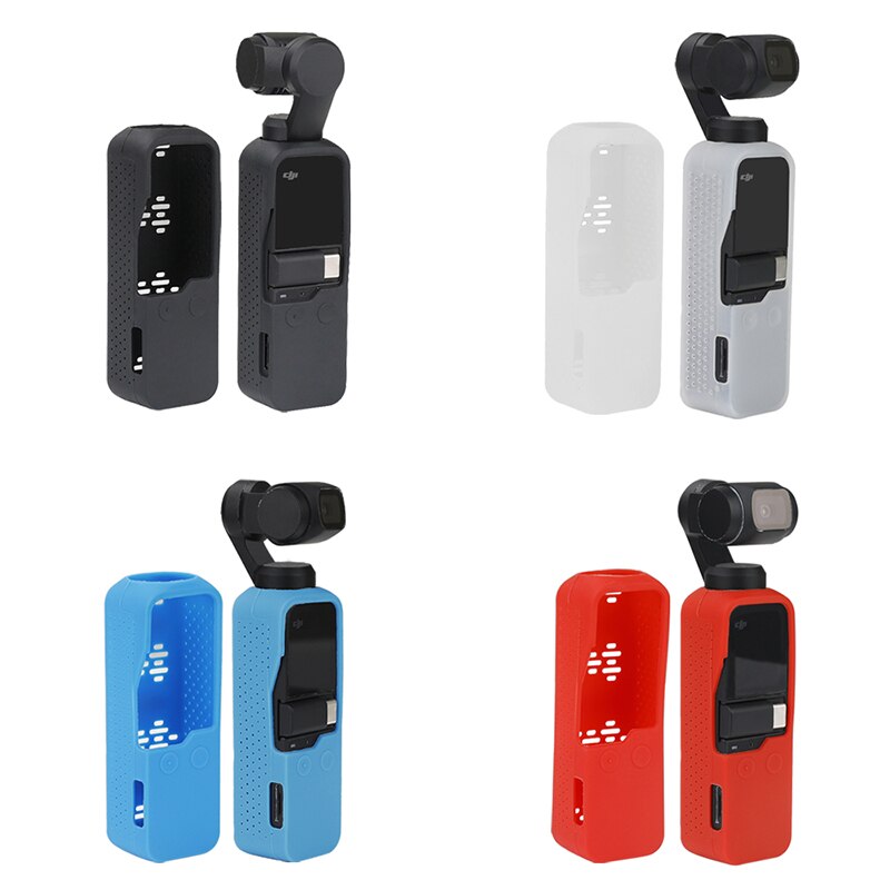 Silikonowe Etui Ochronne do Gimbala - z Paskiem na Nadgarstek do DJI Osmo Pocket