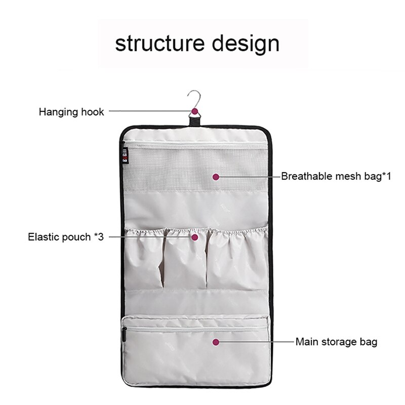 Travel Storage Roll Bag Compatible with Dyson Airwrap Styler, Portable Hang Organizer Bag for Dyson Hair Styling Whole Set