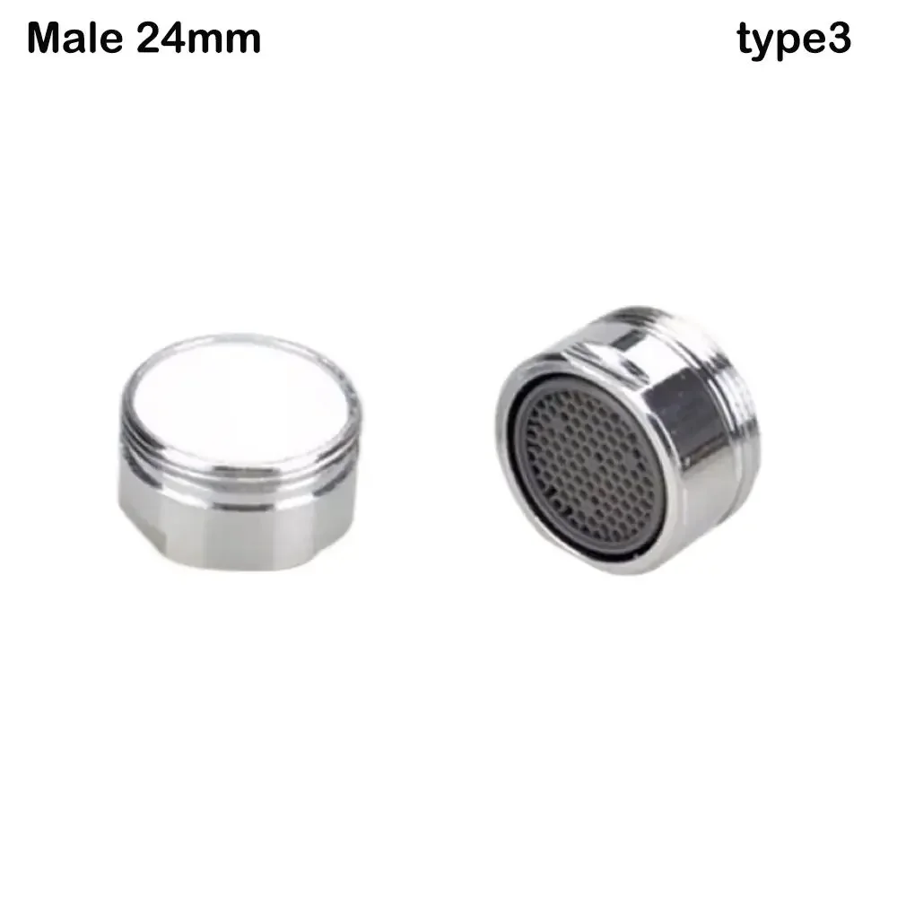 Tap Aerator Water Saving Filter Nozzle Faucet Accessories Bathroom Kitchen 18/20/22/24/28mm Home Improvement: light yellow