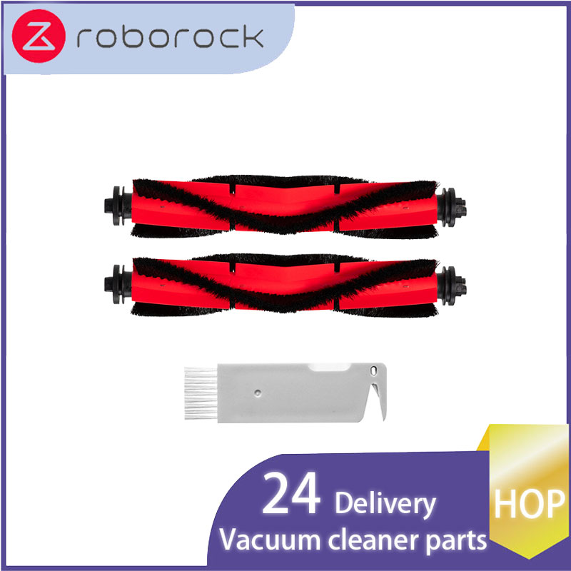 HOP Vervanging Voor Roborock Qrevo Pro Qrevo MaxV Qrevo S P10 Pro Robot Stofzuiger Accessoires Roller Stofzak Onderdelen: Grey