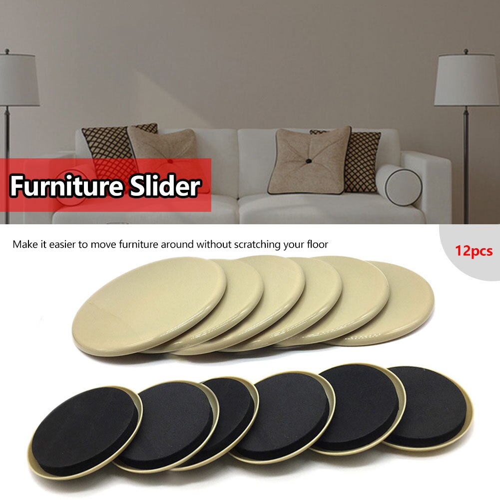 Slider Pads Heavy Furniture Table Bases Protector Coaster Carpet Ground Magic Moving Anti-abrasion Floor Mats Moving Accessories