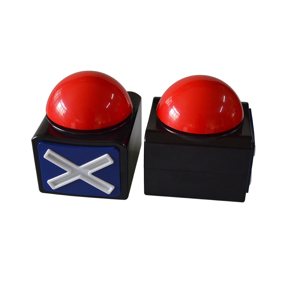 1Pc Prank Trivia Quiz Game Antwoord Buzzer Abs Got Talent Fun Alarm Knop Luid Speelgoed Ring Geluid Licht Verlichten stress Joke