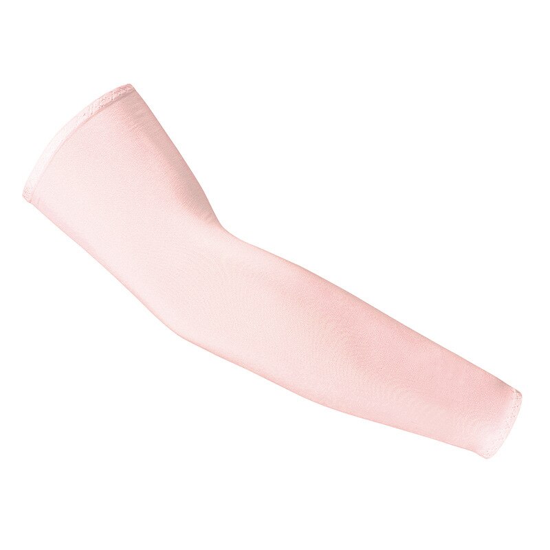 1 Pair Men Women Arm Warmers Summer Arm Sleeves Anti-UV Outdoor Drive Sport Travel Arm Warmers White Black Arm Cover: 1