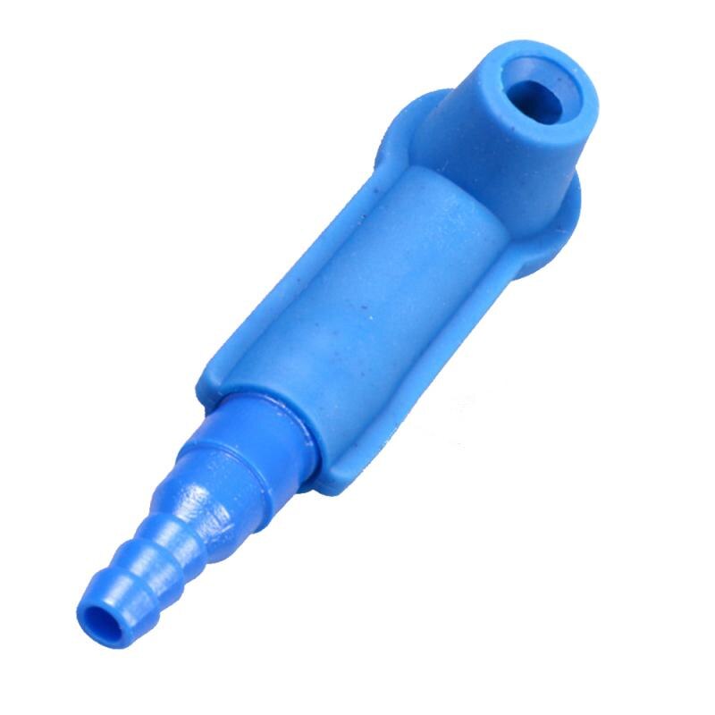 Oil Pumping Pipe Car Brake System Fluid Connector Oil Drained Quick Exchange Tool Oil Filling Equipment Blue Brake Oil Exchange: 1 pcs