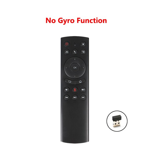 G20BTS Bluetooth 5,0 Air Maus IR Lernen Gyro Smart fernbedienung BLE 5,0 Wireless remote für AM6 PLUS Android TV box vsG50s: G20 without gyro