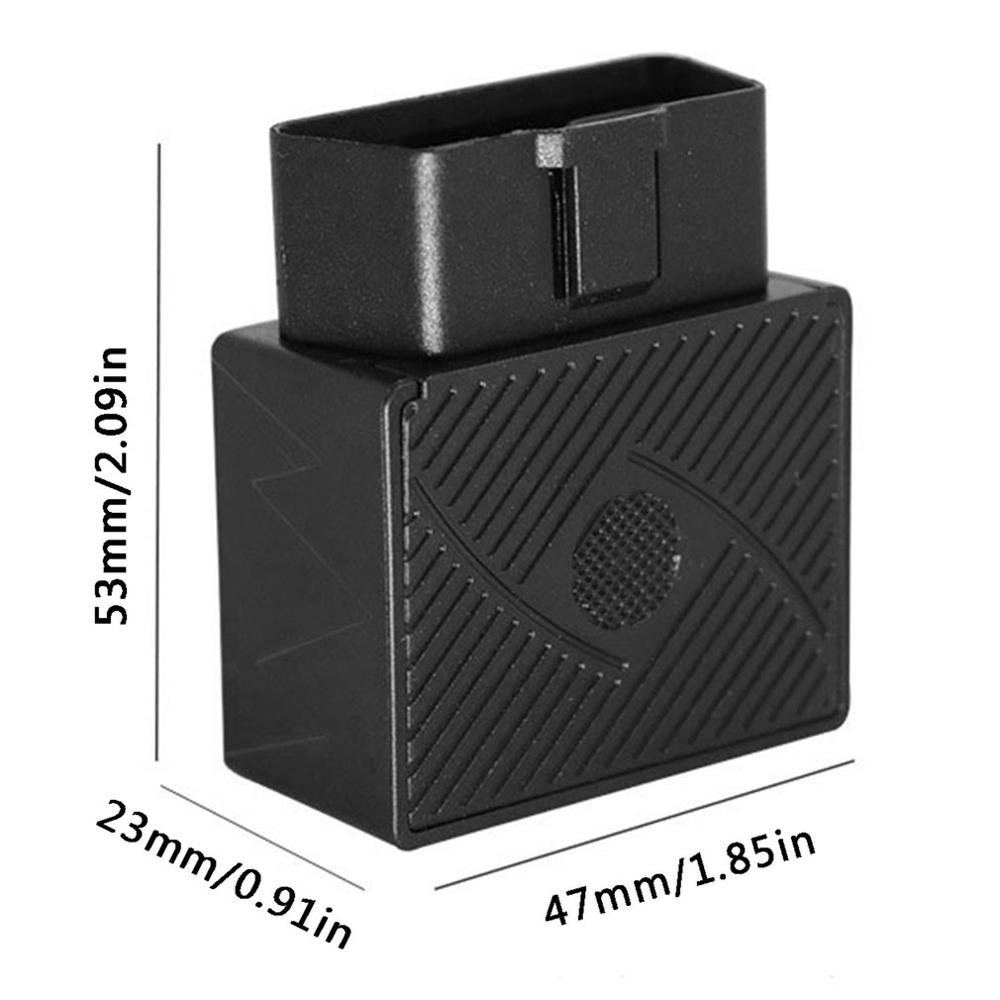 Obd/Obd2 Gsm rastreador Gps para coche Gprs Lbs/localizador de posición Gps seguimiento en tiempo Real alarma de sobrevelocidad geovallas