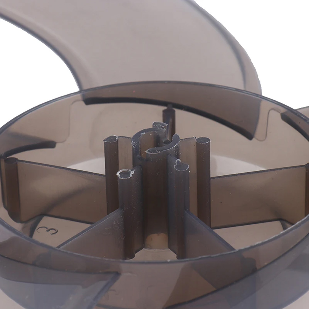 16 Inch Household Fan Blade Five Leaves With Nut Cover For Pedestal Fan Table Floor Fan Blade Gray Fan Blade Accessories