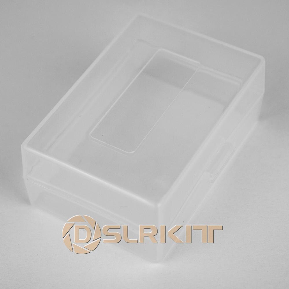 5 Stks/partij Wit Hard Plastic Geval Houder Storage Box Voor Batterij LP-E6 LP-E8 EL3E FM500H DLI90 EL15