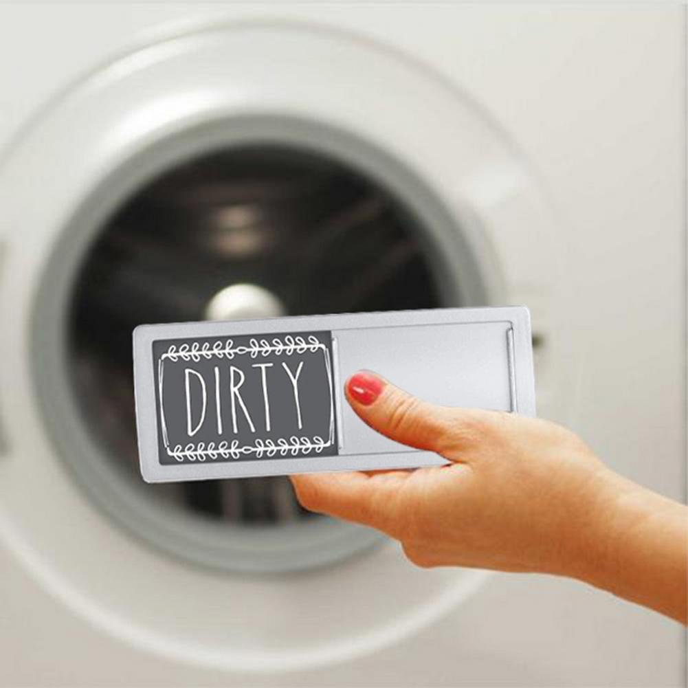Dishwasher Clean Dirty Sign Stickers Magnet Indicator For Washing Machine Kitchen Tidying Up Accessories Tool