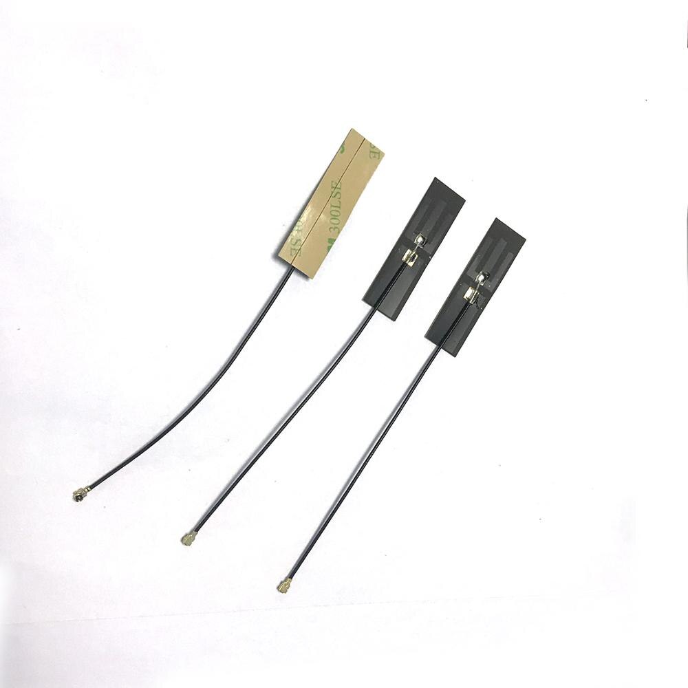 2PCS Wifi Bluetooth PCB Aerial 2.4G/5G/5.8G Dual Band Internal Antenna 5dbi 50x14mm