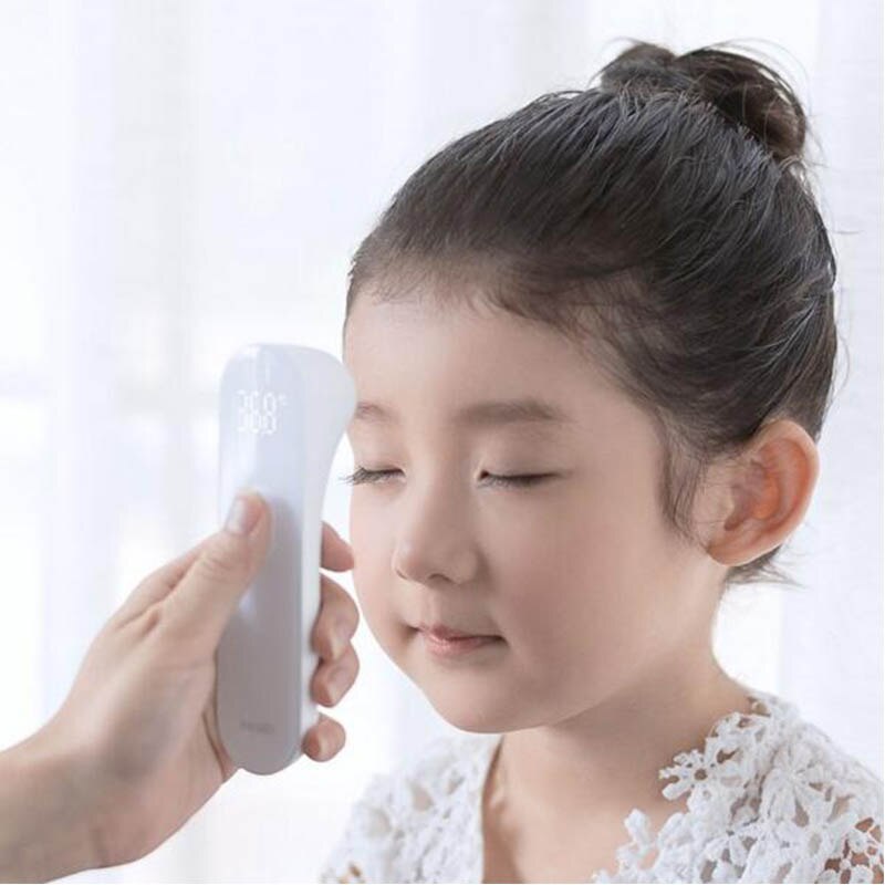 Xiaomi Mijia iHealth thermomètre précis numérique fièvre infrarouge thermomètre clinique mesure sans póngase en contacto con LED montré