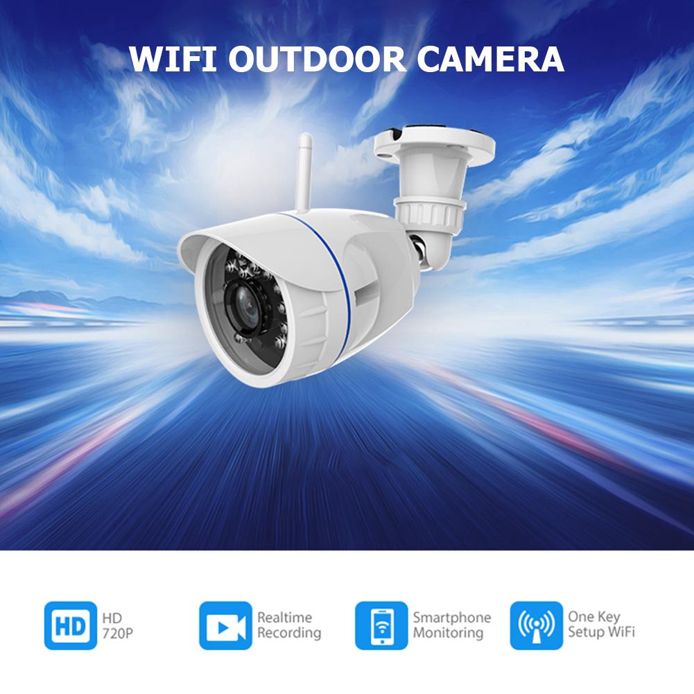 Ip Camera Outdoor Wifi Home Security Camera 720P Draadloze Surveillance P2P Cam Ingebouwde Infrarood Snijden Kan Zien de Echte Kleur