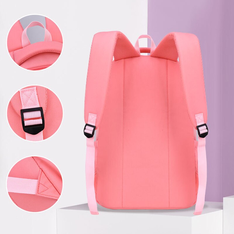 Oyixinger 2022 Student Rugzak Unisex Nylon Licht Schooltas Kinderen Grote Capaciteit Satchel Jongens Meisjes Bookbags
