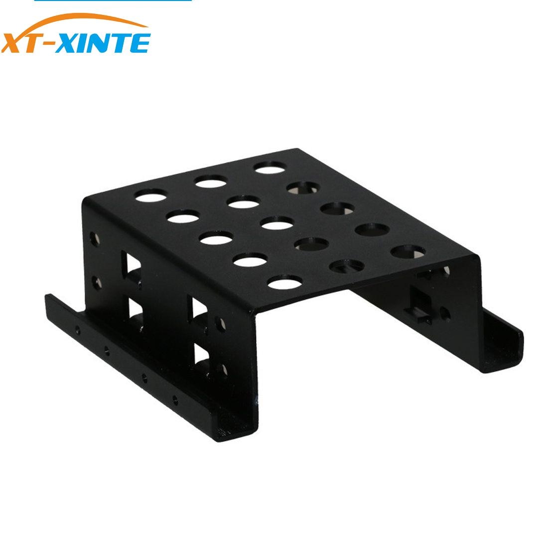 XT-XINTE Aluminium 2 Bay 2.5 Inch Sata Hdd Ssd 3.5 Inch Bracket Adapter 2.5 Inch Harde Schijf Schijf montage Converter Kit