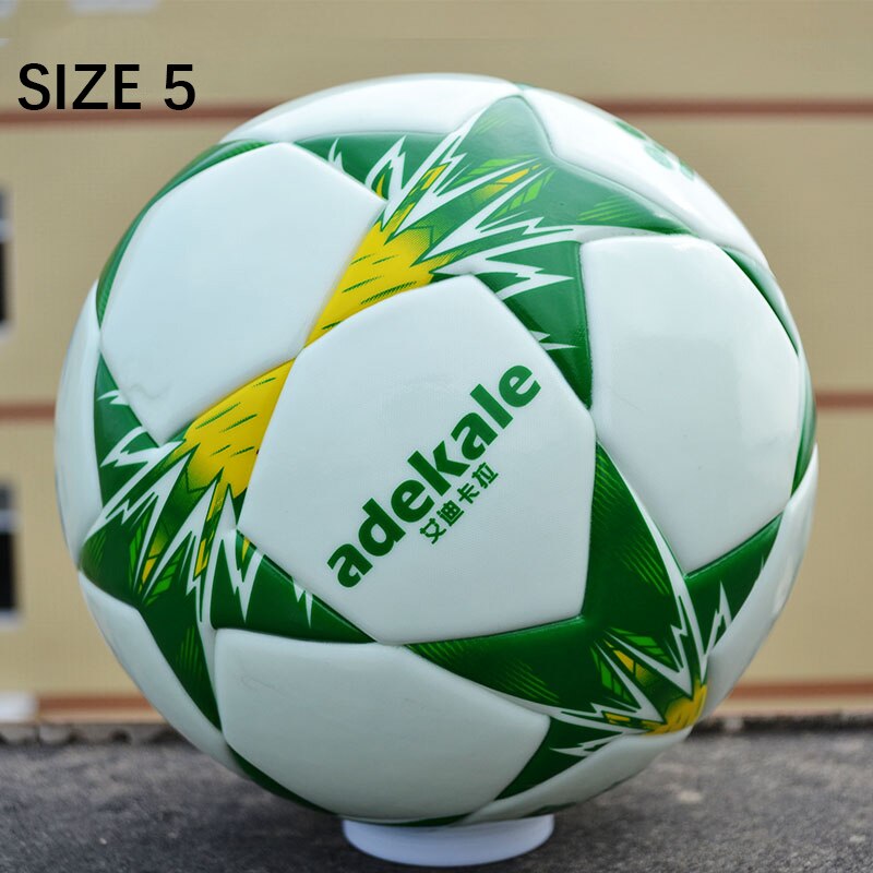 Glow In Dark Soccer Ball Seamless Wear Resistant Durable Training Ball Adults Kids Night Match Glowing Soccer Balls Size 5 4: 07 size 5