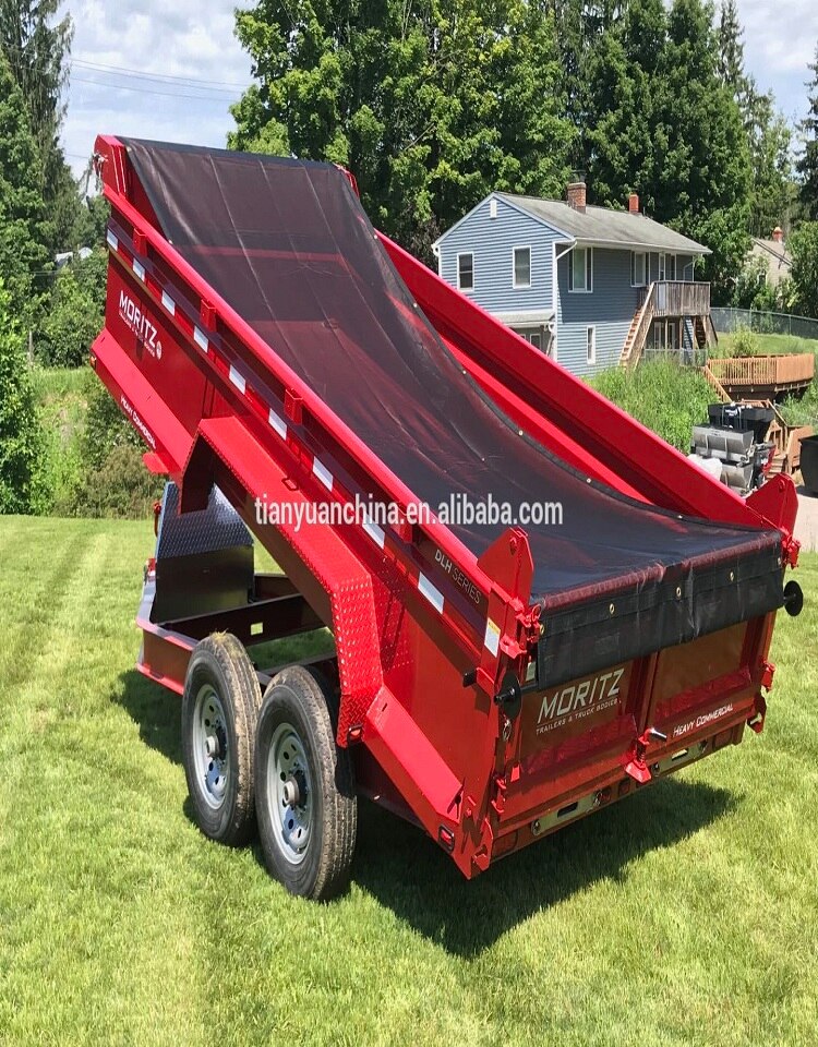 Dump truck tarp