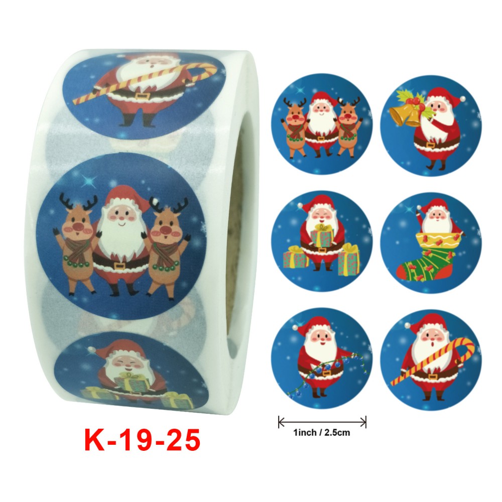 50-500Pcs Cartoon Merry Christmas Tree Label kids Stickers for Package Wrapping Festival Party Baking Paper Seal Stickers: 900*2000*150MM / green
