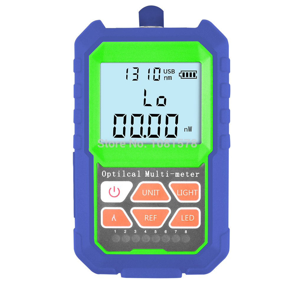 Mini fiber Optik Energie Meter mx7A-70 ~ + 3dBm mit RJ45 Kabel Tester LED licht