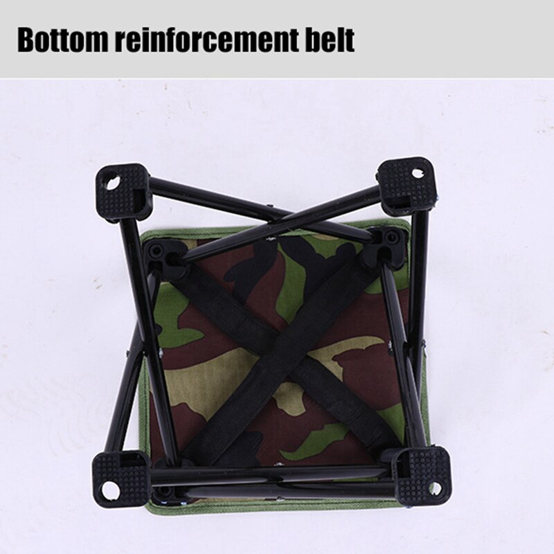 Banco silla plegable para exteriores, silla para pesca al aire libre, silla para dibujar, portátil de fábrica, taburete plano de 4 Patas