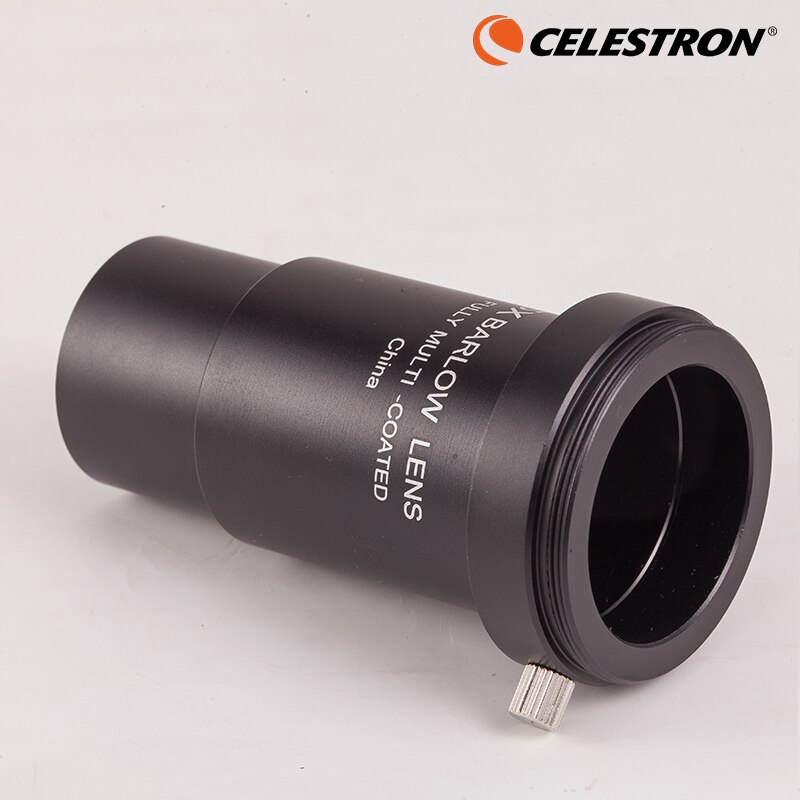 Celestron 5x Barlow Lens 1.25" Fully Multi Coated Metal Thread M42 for Astronomical Telescope Eyepiece