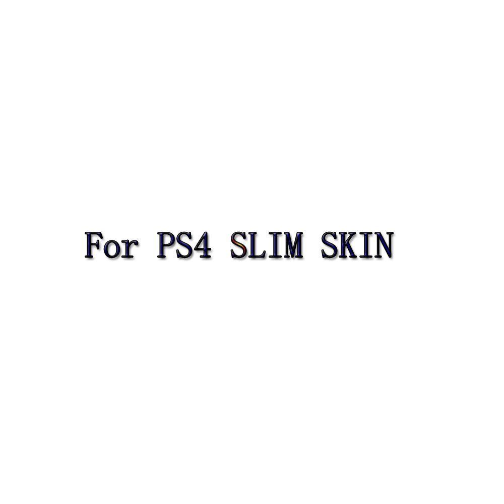 PS4, PS4 SLIM, PS4 PRO, Nintend Swtich Vinyl Skins Sticker Retail and For Xbox One, Xbox One Slim,Xbox one X Skins: For PS4 SLIM Skin